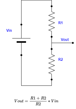 Voltage Divider Schematic